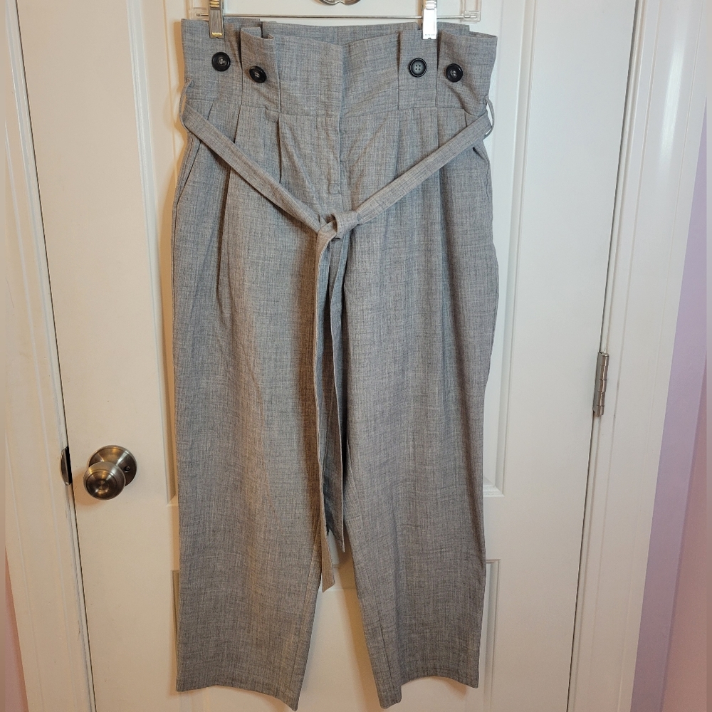 Fame And Partners The Beau Trousers In Grey View 5